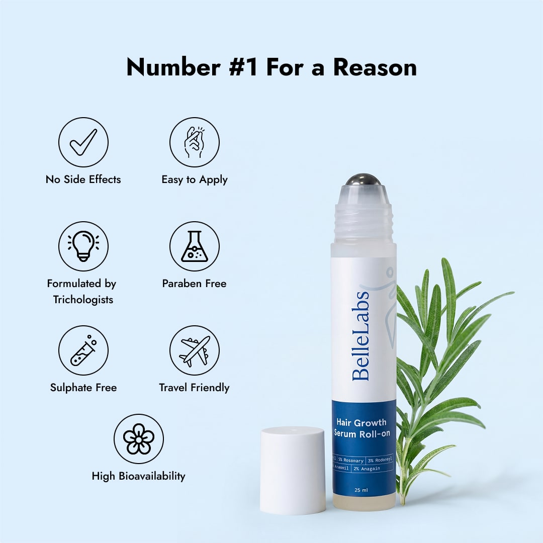Revolutionary Roll-on Hair Growth Serum